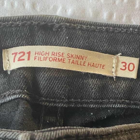 Levi Black Jeans - Picture 4 of 4